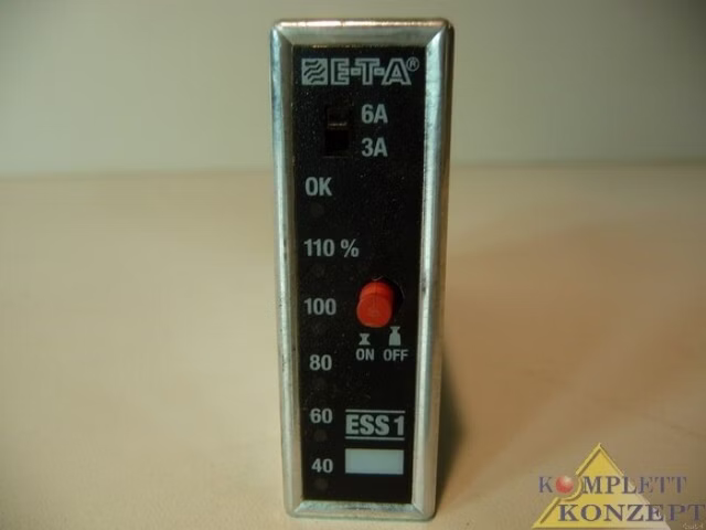 E-T-A Elektronischer Schutzschalter ESS1-001-DC24V-3A/6A Lastüberwachungsgerät