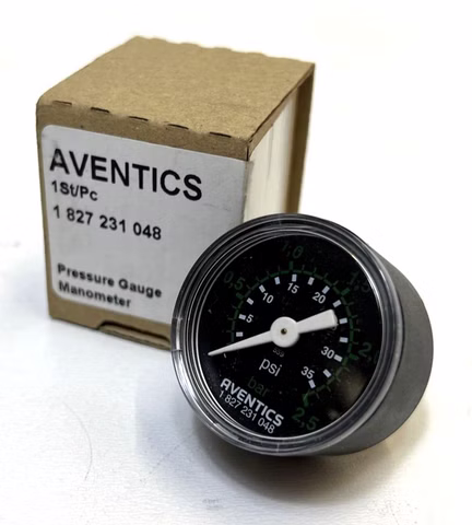 Aventics, 1 827 231 048, Manometer, Pressure Gauge Manometer