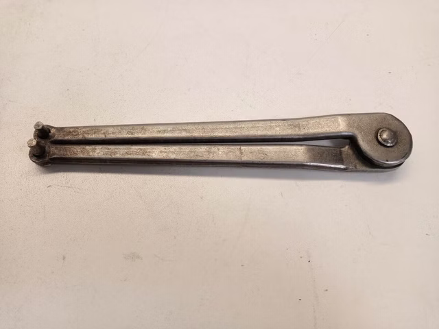Zweilochmutterndreher, 22cm lang, Gr. 8 mm, Dreher, Muttern, Werkzeug