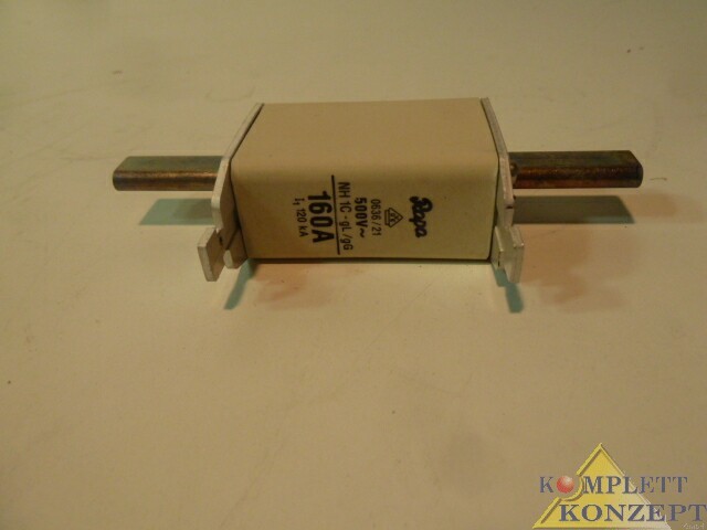 NEU 3 Stück Rapa NH 1C-gL/gG 3 NH-Sicherungen 160 Ampere
