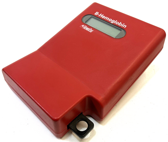 HemoCue B-Hemoglobin Photometer Messgerät Leuchtdichte Lichtstärke Hemoglobin