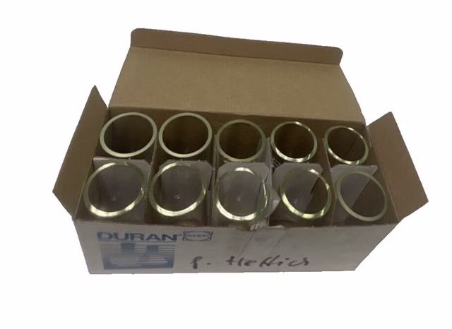 10x  Schott-Duran 80 ml Laborglasflaschen 21 601 26 2160126 Labor Glas flaschen