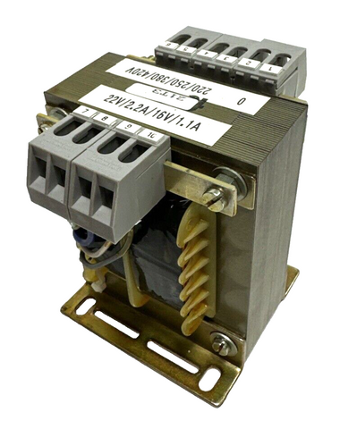Transformator 22V/ 2.2A/ 16V/ 1.1A Trafo 21T3