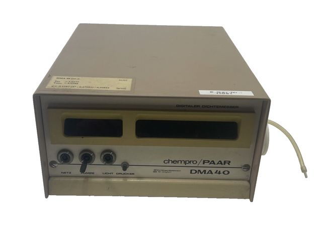 Anton Paar DMA 40 Chempro DIGITALER DICHTEMESSER Dichte Messer Labor Messgerät