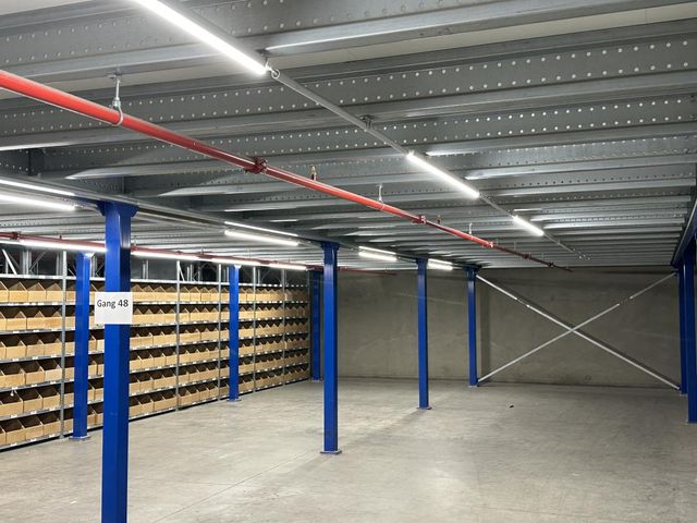 Bito Systembaubühne 567 m² Lagerbühne Mehrgeschossig 500 kg/m² Podest Lagerboden 