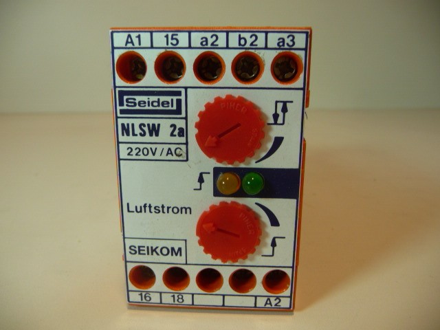 Seidel NLSW 2a 220V Luftstromwächter Relais Wechsler