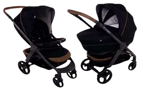 Chicco Duo Stylego Up Kinderwagen Buggy 2in1 Schwarz Kinder