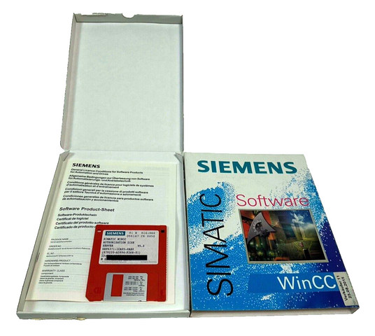 Siemens Simatic 6AV6371-1CA05-0AX0 Software WinCC / Option V5.0 Server