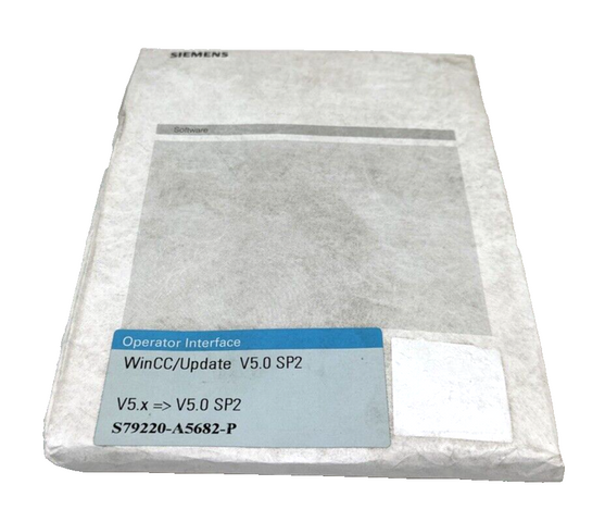 Siemens S79220-A5682-P | WinCC/Update V5.0 SP2 Software V5.x = V5.0 SP2