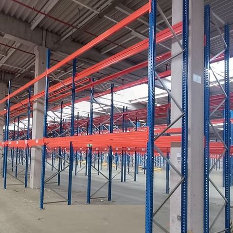 7,47 m Topregal PR9000 Palettenregal 5 m hoch 2 Ebenen Schwerlastregal Regal