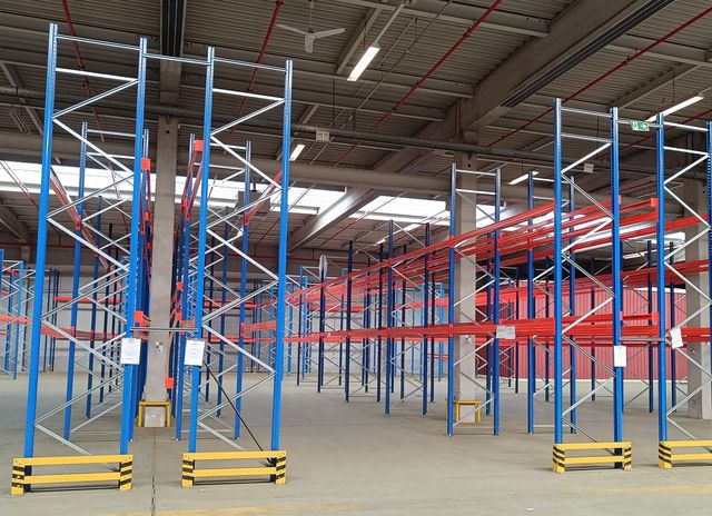 7,2 m Topregal PR9000 Palettenregal 5,5 m hoch 2 Ebenen Schwerlastregal Regal