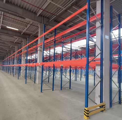 12,6 m Topregal PR9000 Palettenregal 5 m hoch 2 Ebenen Schwerlastregal Regal