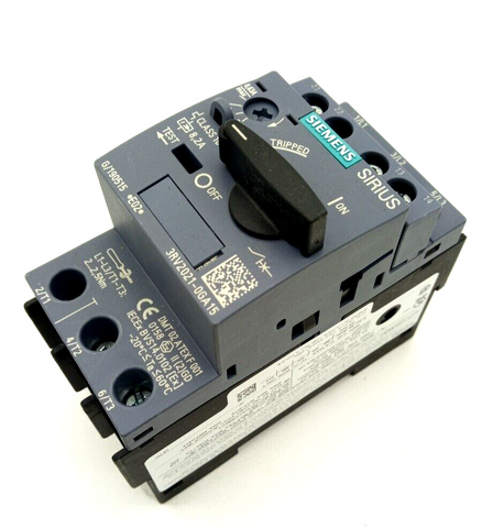 Siemens 3RV2021-0GA15 Sirius Leistungsschalter 3RV20210GA15 Schutzschalter E:02