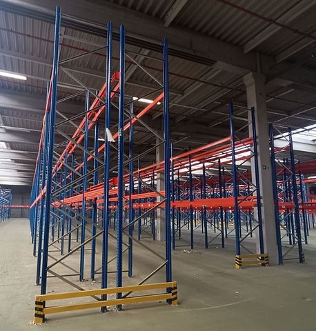 10,8 m Topregal PR9000 Palettenregal 5,5 m hoch 3 Ebenen Schwerlastregal Regal