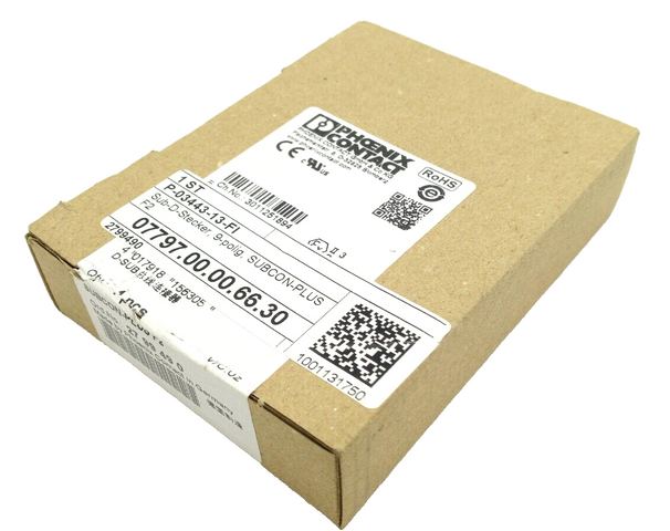 Phoenix Contact 2799490 Sub-D-Stecker SUBCON-PLUS F2 Busstecker