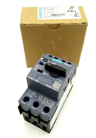 Siemens 3RV2021-0GA15 Schutzschalter Sirius Leistungsschalter E:02 mit OVP