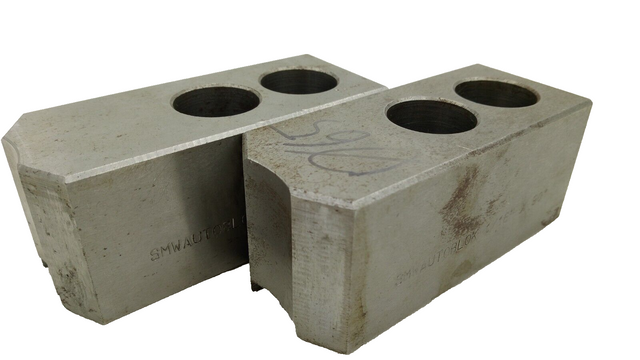 2 x SMW Autoblok 1/16" X90° Aufsatzbacken Spannbacken Ø18mm