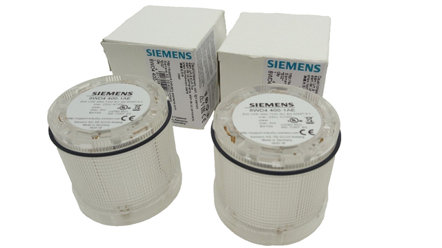 2x Siemens 8WD4 400-1AE Dauerlichtelement Signal