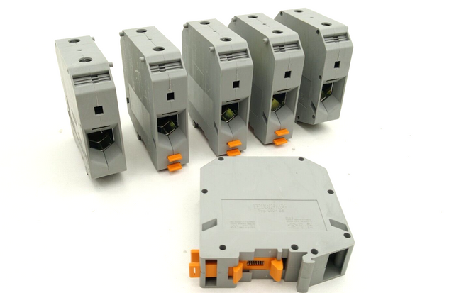 6x Phoenix Contact Hochstromklemme Reihenklemme UKH95 301013 