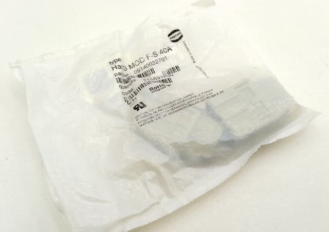 Harting HAN 3 MOD F-S 40A Buchseneinsatz 2 Stecker 09140032701 Modul Anschluss