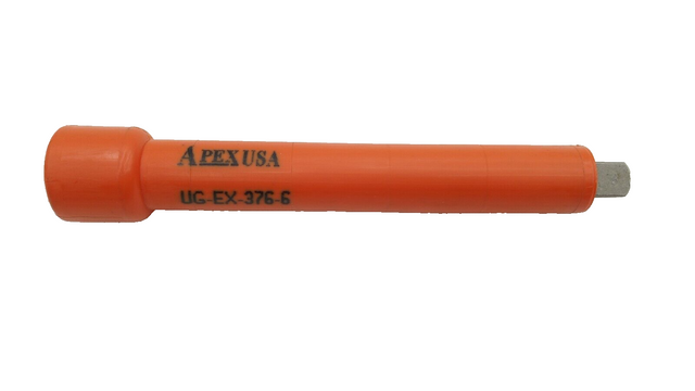 Apex UG-EX-376-6 Apex Vierkantantrieb UGEX3766  Verlängerung 3/8"  Außenvierkant