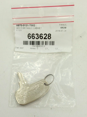 Fanuc A970-0131-T002 Schlüssel Schrank 663628 cabinet key set A9700131T002 F-131