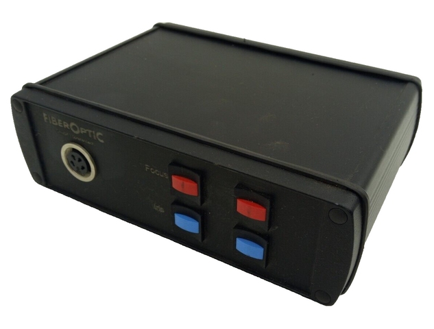 FiberOptic Steuergerät Fokus & Iris Regelung Steuerung Bedienung Regler