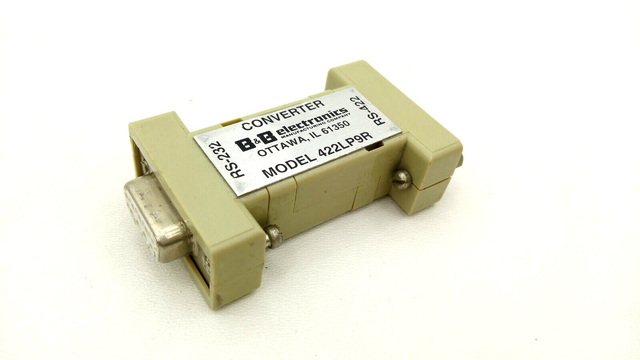 B&B electronics 422LP9R Konverter RS-232 zu RS-422 Adapter DB9, serial converter