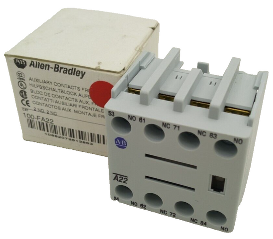 Allen Bradley 100-FA22 Hilfskontaktblock 100FA22 Hilfsschalterblock Serie B