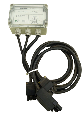 Saurer CF 02.1 Festwertregler Regler Temperaturregler mit Kabelsatz CF02.1