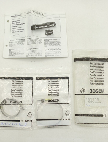 BOSCH Stahlbandsatz für 0822 V 25-1-0-00 Hub 200 Bandzylinder 2x Stück