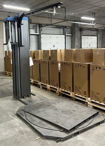 Cousins Switch LP-SWA Palettenwickelmaschine Vollautomatische Stretchmaschine