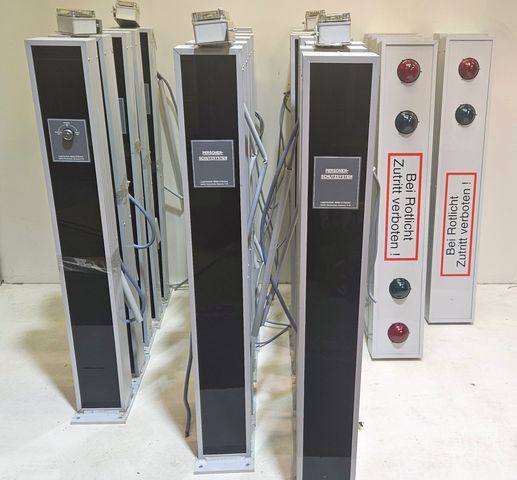 Personenschutzanlage Hochregallager Schmalgang Lagergassen Sicherheitssystem 