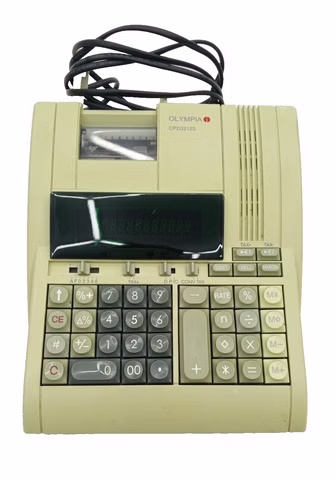 Olympia CPD3212S Tischrechner Taschenrechner Rechner Bürorechner Display
