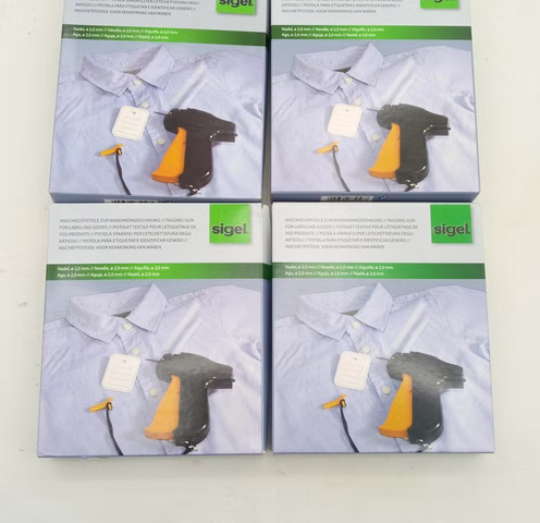 Logo ohne GmbH 52462
52462
Sigel Anschießpistole Tagging Gun 2,0mm Nadeln Etiketten – 4x