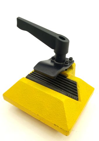 Niederzugspanner Maschinenspanner Schnellspanner gelb Spannvorrichtung Metall