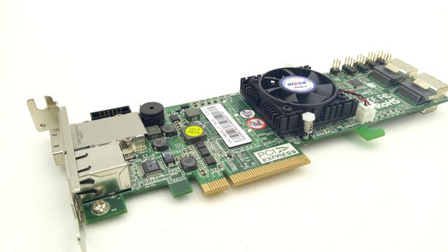 Areca ARC-1880IXL-12 PCI-E 6G SAS Raid Adapter Controller Speichercontroller