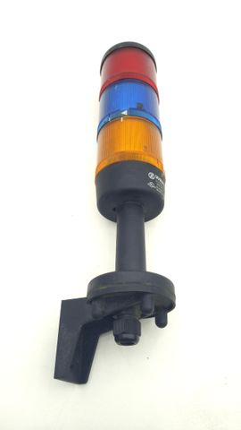 WERMA Signaltechnik 840 080 00 Signalsäule Dauerlicht Licht orange blau rot