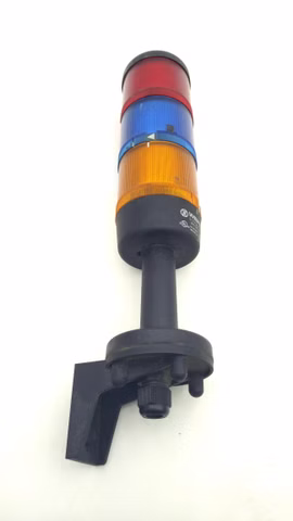 WERMA Signaltechnik 840 080 00 Signalsäule Dauerlicht Licht orange blau rot