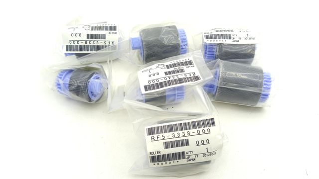 7x HP Einzugsrolle RF5-3338-000 Pick Up Roller Trennwalze
