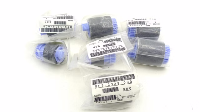 7x HP Einzugsrolle RF5-3338-000 Pick Up Roller Trennwalze