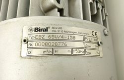 Bild 6 Biral EBZ 65V Kreiselpumpe