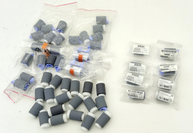 Posten Einzugsrollen für Laserdrucker HP Canon verschiedene Ausführungen 49 Stk