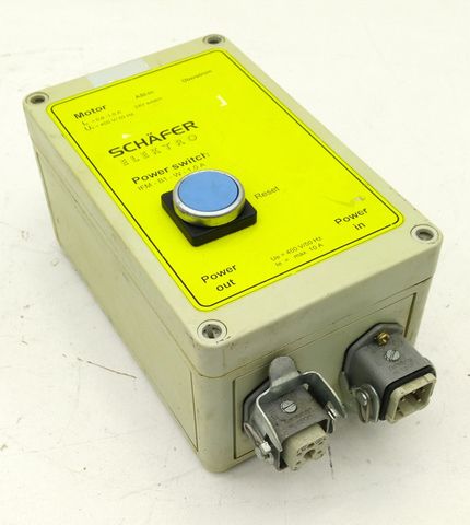 Schäfer Elektro Power Switch IFM-B1-W-1,0A Motorschalter 400V 10A Steuerbox