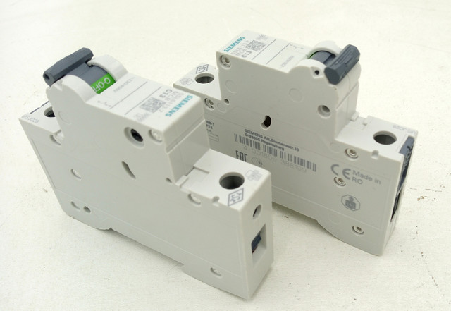 2x Siemens Leitungsschutzschalter 5SL6113-7 Schutzschalter Schalter