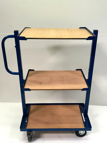 ROLLCART Etagenwagen 16-4341 3 Etagen ca. 42x61x115 cm Transportwagen max 200 kg