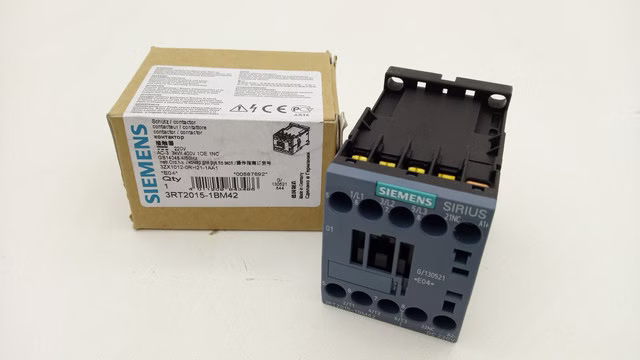 Siemens Schütz 3RT2015-1BM42 SIRIUS 3kW 400V 220V DC Spule 1Ö 3S Leistung