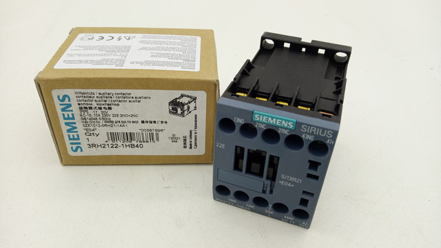 Siemens 3RH2122-1HB40 SIRIUS Hilfsschütz 24V DC 2NO 2NC 230V 10A 22E E04