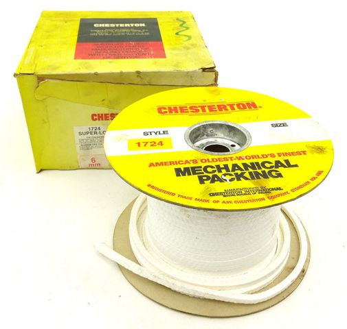 Chesterton 1724 Super-Lon Dichtungspackung Dichtung 6 mm Ventilabdichtung