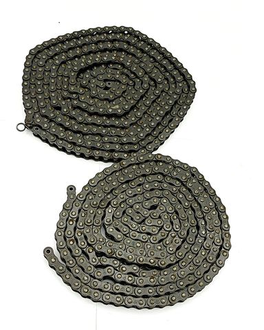 Wippermann 12B-2 Rollenketten Antriebskette 2 Stück 3m + 4,8m Duplex Antrieb